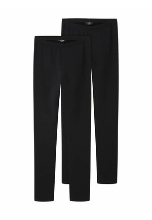 2ER-PACK  - Legging (type pantalon) - black