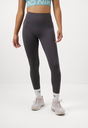 UNIVERSA - Leggings - thunder grey thunder grey dark shadow