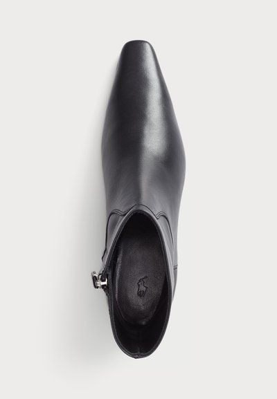 Polo Ralph Lauren CALFSKIN ANKLE BOOT - Klasični gležnjarji - black