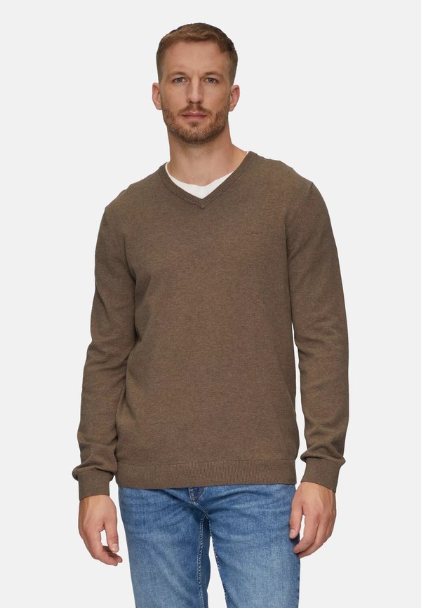 Strickpullover - braun