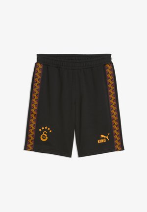 Puma, GALATASARAY S.K. KING SHORTS - Pantaloncini sportivi - black-summer sunset