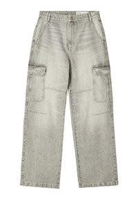 BAGGY CARGO - Ohlapne kavbojke - grey