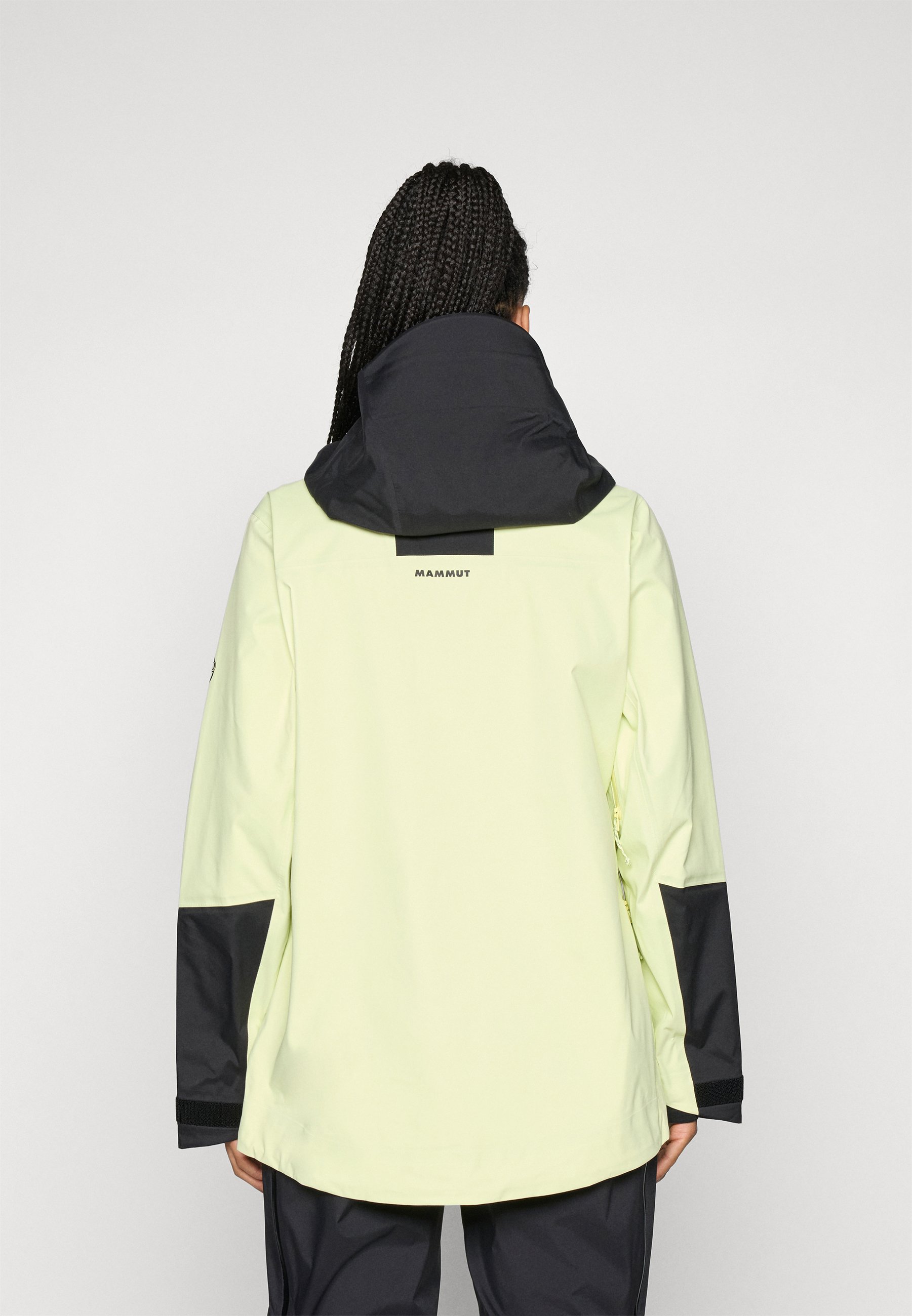 Mammut HALDIGRAT LIGHT HS HOODED - Ski jacket - sulai/black/neon