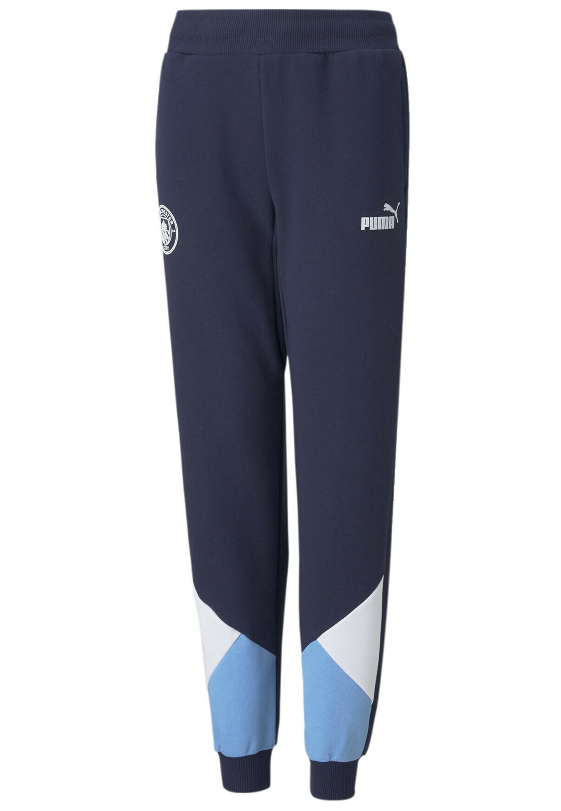 puma tracksuit bottoms blue
