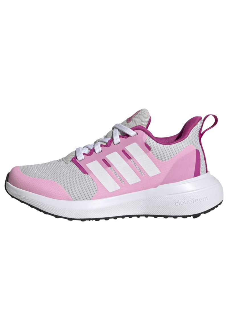 adidas cloudfoam grey and pink