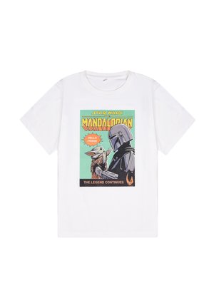 THE MANDALORIAN - T-shirt print - weiß