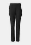 VILOPPE PANTS - Kelnės - black/gold