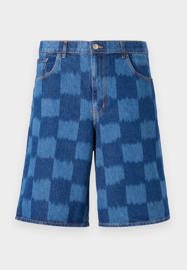 MARSSI JÄKÄLÄ UNISEX - Denim shorts - mid indigo3