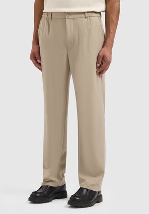 STRAIGHT FIT SMART - Stoffhose - camel