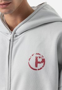 Pegador RIGAD BOXY JACKET - Cipzáras pulóver - washed clear grey