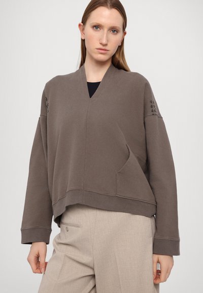 MM6 Maison Margiela Felpa - brown