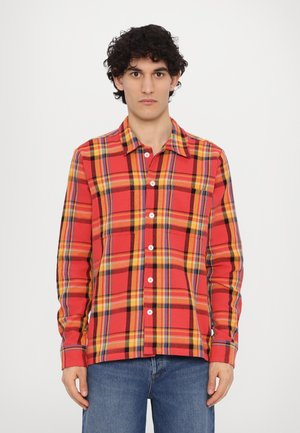 PLAID OVERSHIRT - Košile - buoy