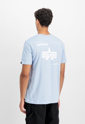 Alpha Industries, T-Shirt print - hellblau