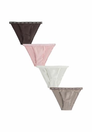 Next, 4 PACK - Nohavičky/Slipy - neutral marls
