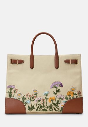 DEVYN TOTE LARGE - Shopper - riviera floral/sand/tan