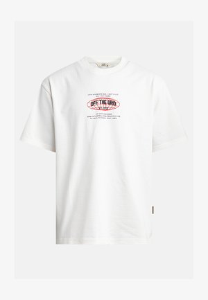Redefined Rebel, BRUNO TEE BOXY FIT - Nyomott mintás póló - pristine