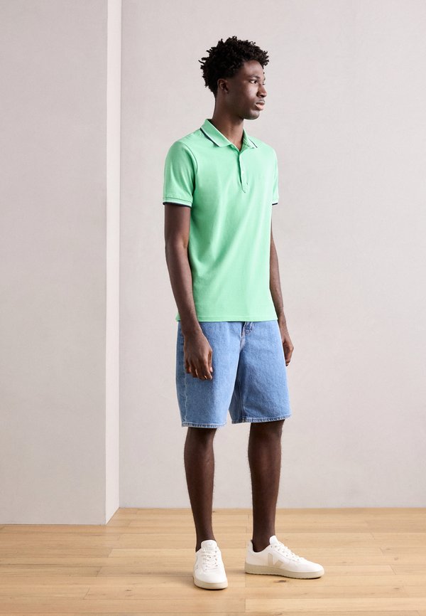 CONTRAST PIPING - Polo shirt - fresh mint4
