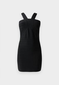 THE ELISE DRESS - Vestido de malha - black
