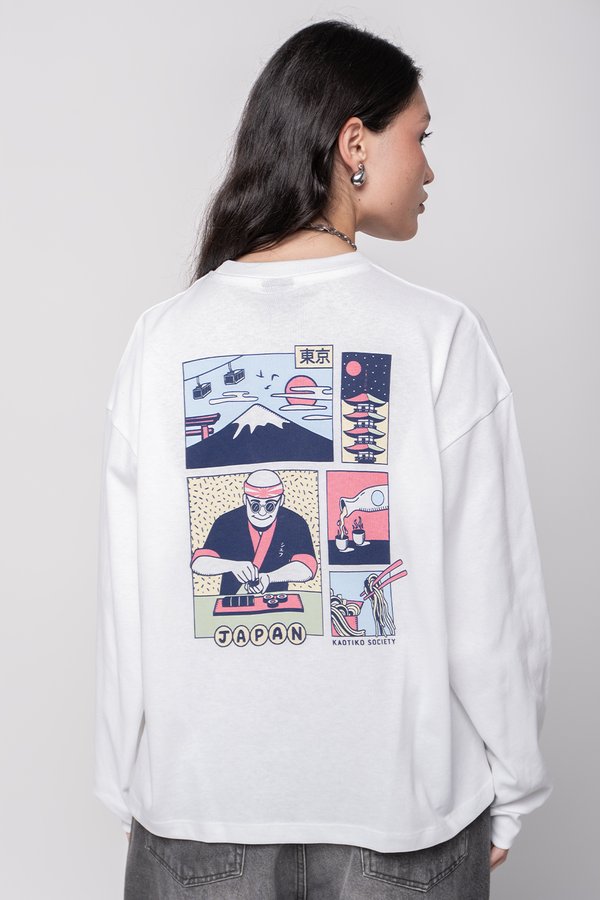 JAPAN LIFE UNISEX - Long sleeved top4