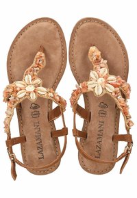 Lazamani Sandalias - tan