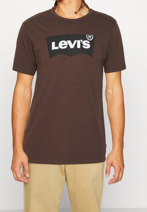Camiseta estampada - brown