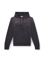 Diesel felpa Sbonnie con maxi logo nero main image 1