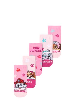 5ER PACK PAW PATROL - Socks - rosa