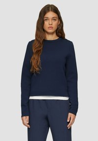 QS INTERLOCK - Langarmshirt - tiefblau