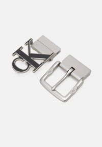 Calvin Klein Jeans CLASSIC MONOGRAM BELT SET - Öv - black