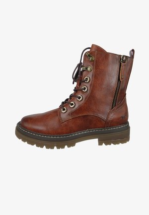 Mustang SPORTLICHE - Plateaustiefelette - kastanie