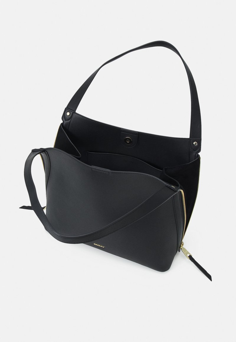 DKNY ZOEY - Tote bag - black/black/black - Zalando.de