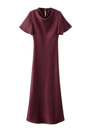 Vestido largo - bordeaux