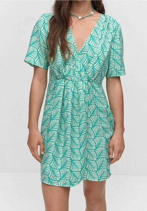 Freizeitkleid - turquoise