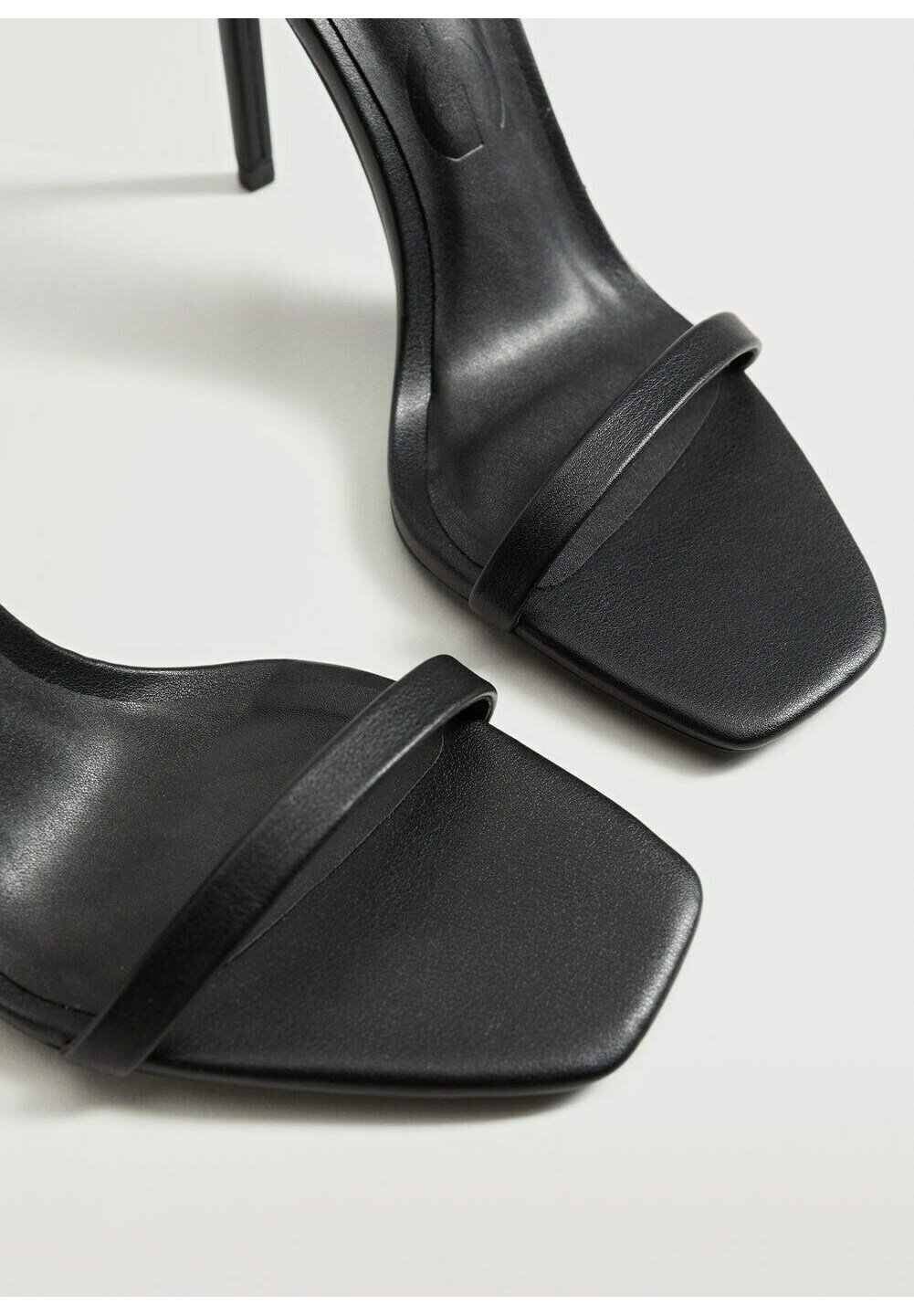 Mango AUSSIE - Sandalias de tacón - black/negro - Zalando.es