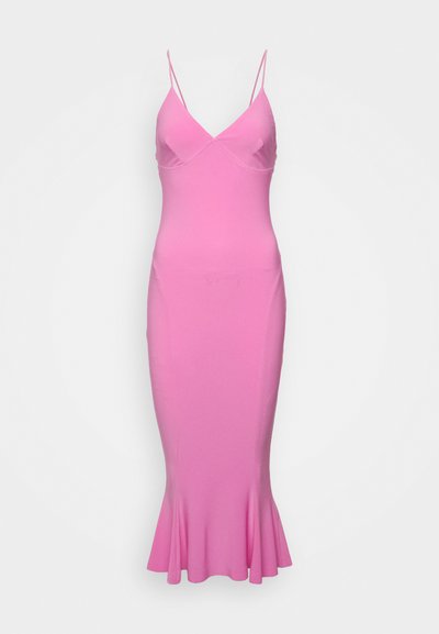 Norma Kamali SLIP FISHTAIL DRESS TO MIDCALF - Sukienka koktajlowa