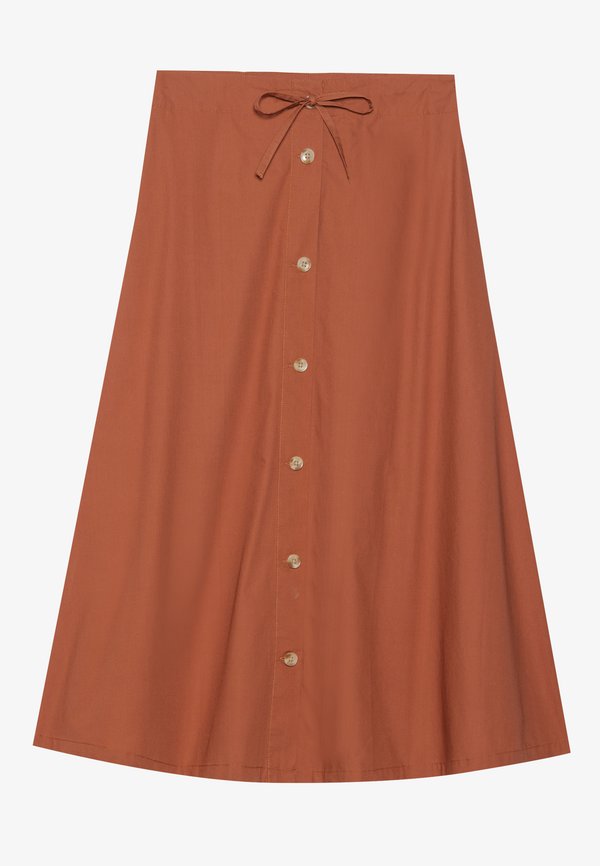 A-line skirt - rust4