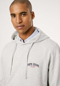 Pepe Jeans MASON - Felpa con cappuccio - light grey marl