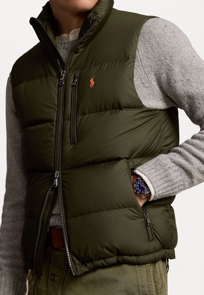 Polo Ralph Lauren THE GORHAM DOWN GILET - Veste - company olive