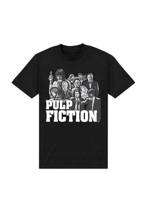 Henry Tiger, PULP FICTION CAST GRAPHIC - T-shirt imprimé - black