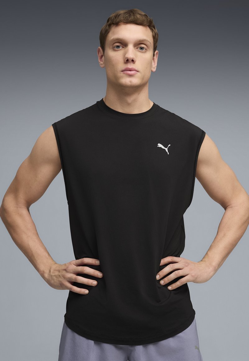 Puma RUN COOLCELL ÄRMELLOSES SINGLET - Sportovní tričko - black