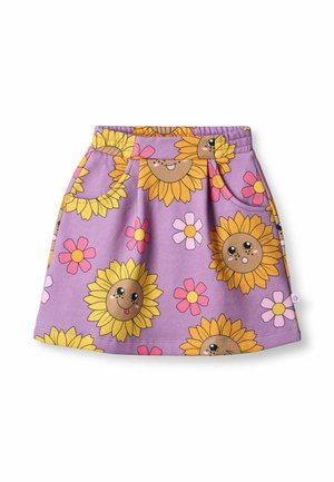 BRINA - A-line skirt - purple iris
