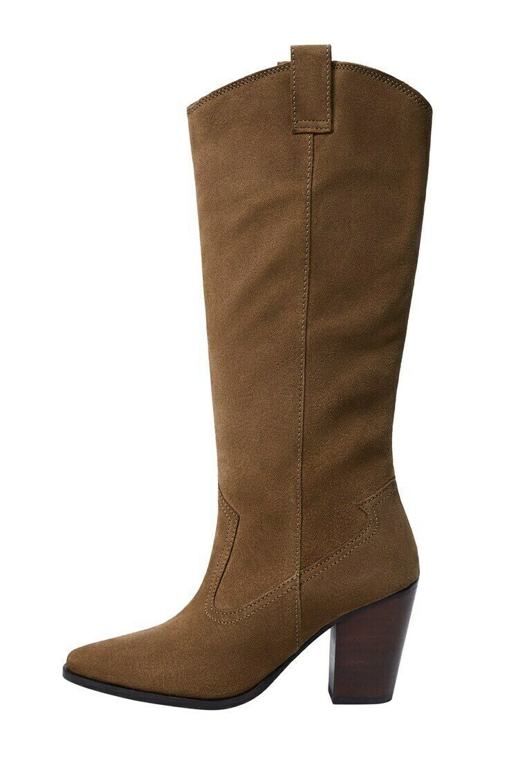 Mango FIRST - Botas de tacón - tobacco-braun/marrón - Zalando.es