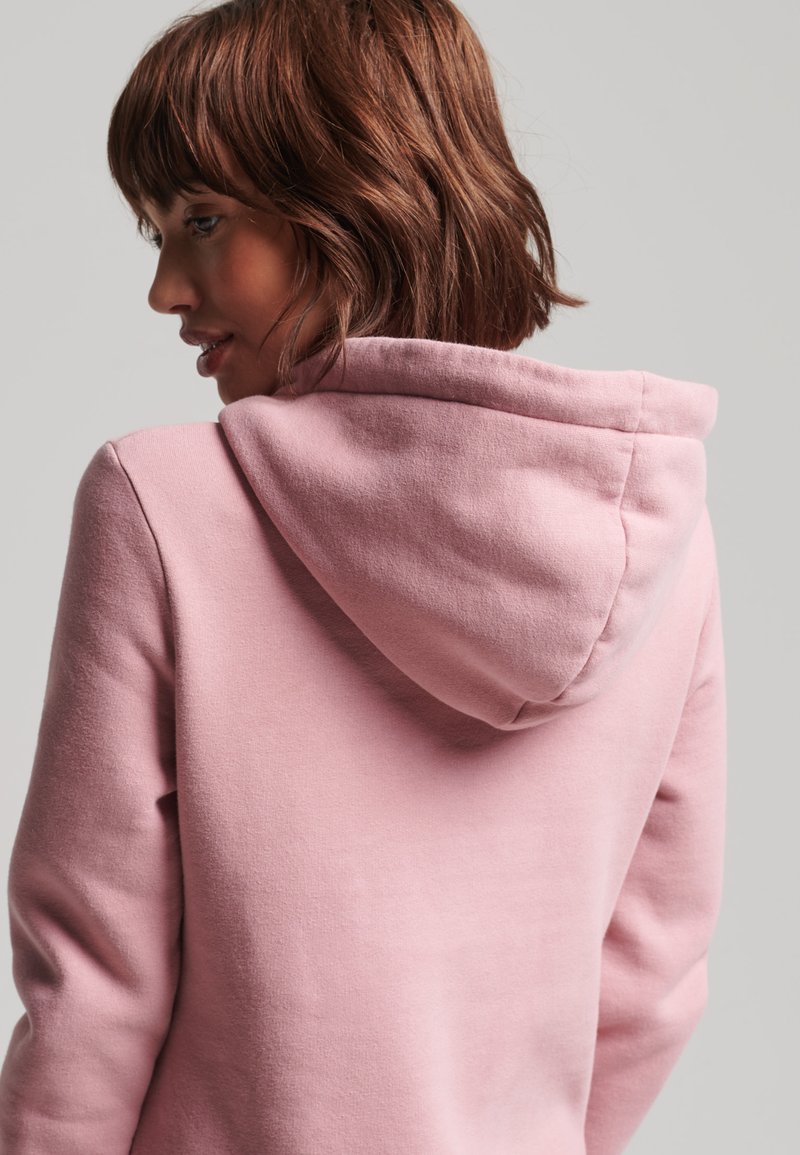Superdry VINTAGE BOHO SPARKLE - Hoodie - soft pink/pink - Zalando.ie