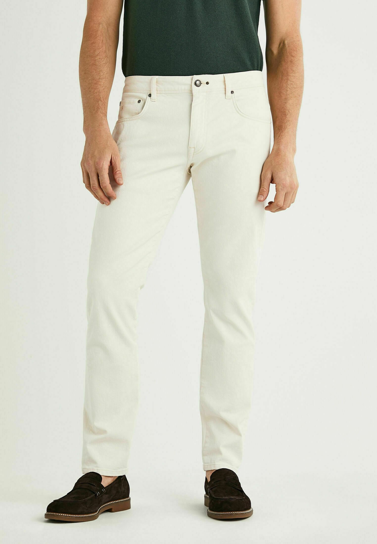 Hackett London Vaqueros slim fit - off-white/blanco - Zalando.es