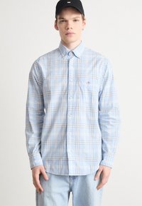 GANT CHECK SHIRT - Marškiniai - fresh blue