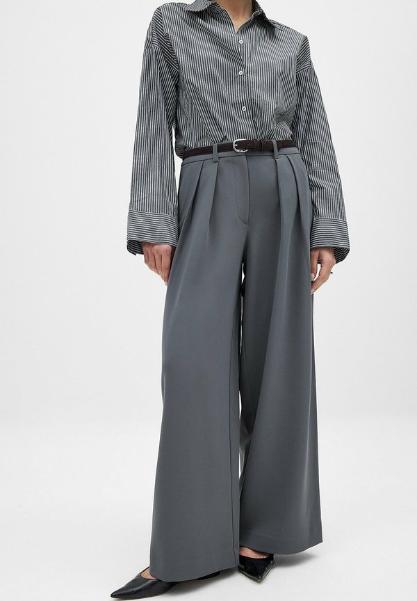 WIDE HIGH WAIST - Stoffhose