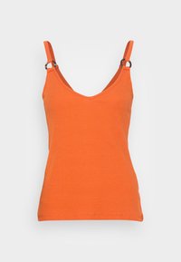 Não selecionado, orange