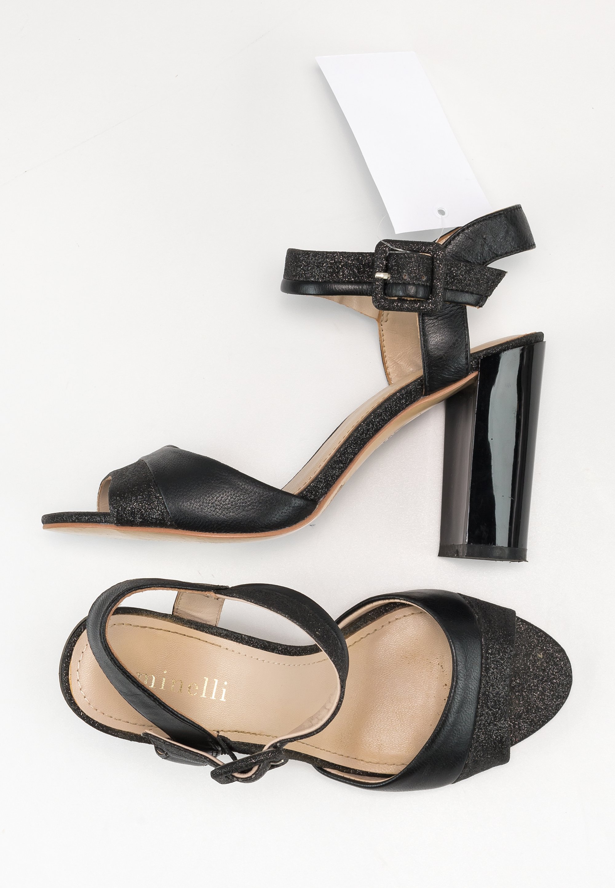 Talon Haut Sandale A Talon Minelli Sandales KILOA Blanches Pour