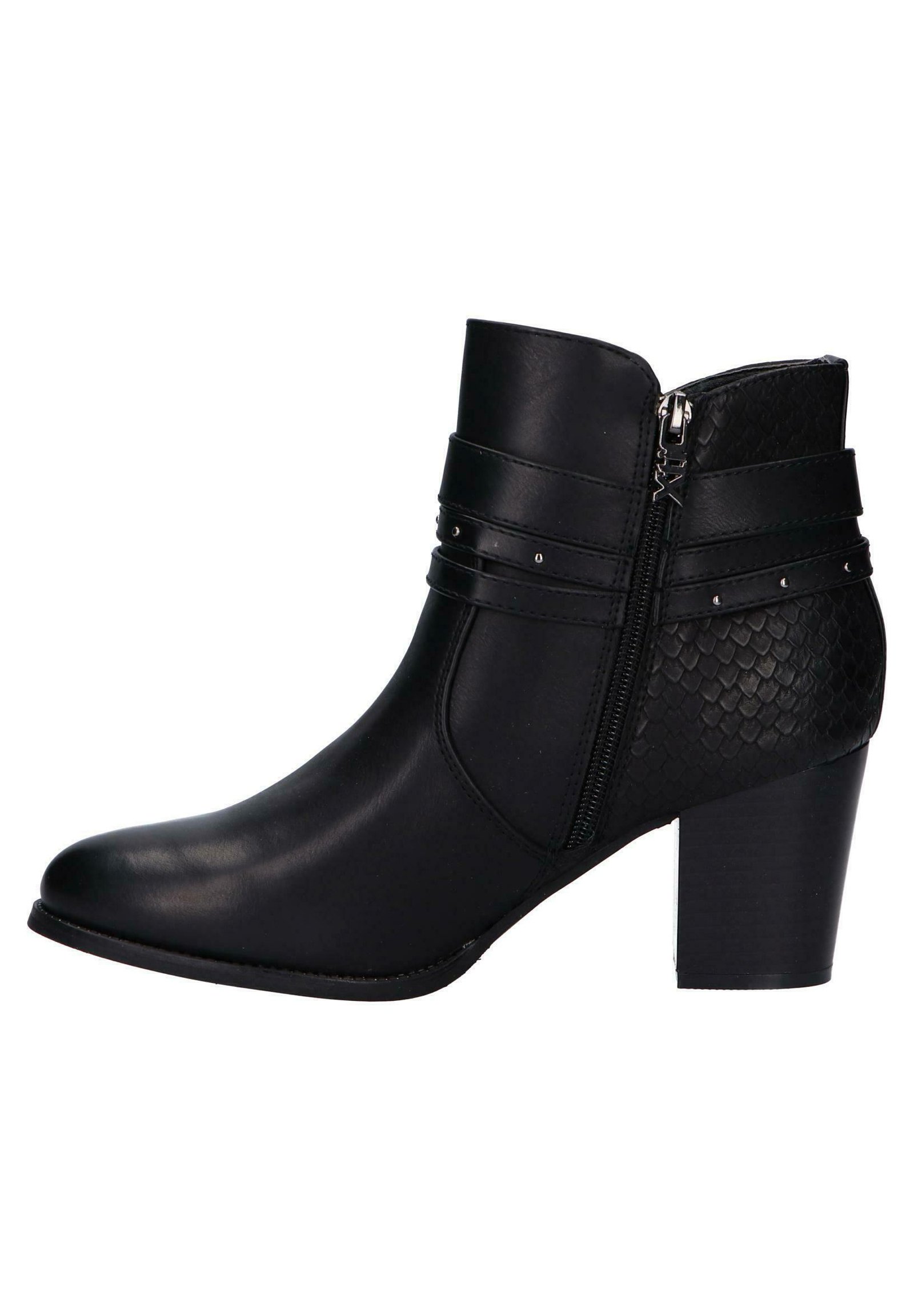 XTI Botines camperos - black/negro - Zalando.es
