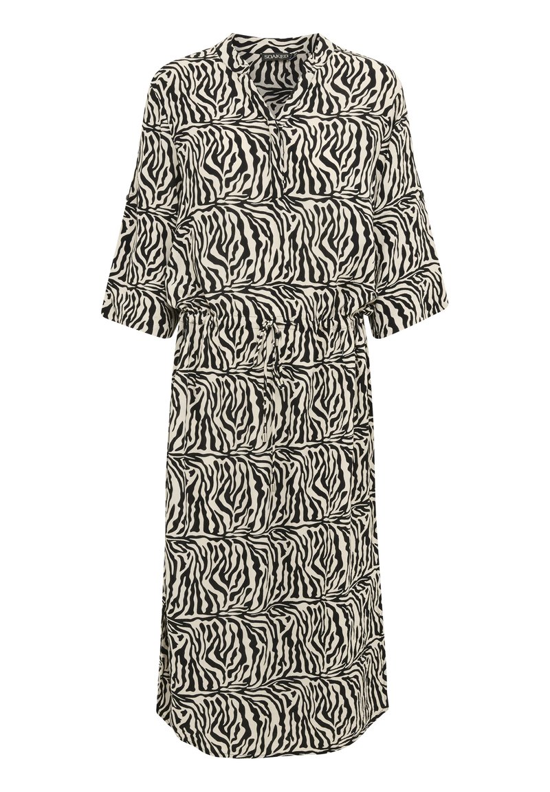 Soaked in Luxury Jurk zandkleur Soaked in Luxury Jurk zandkleur